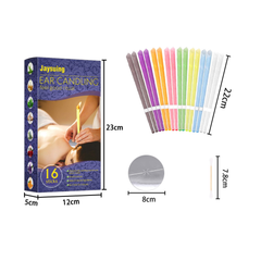Set de 16 bougies auriculaires d'aromathérapie