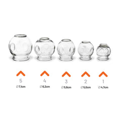 Schröpfgläser aus Glas, Feuerschröpfgläser