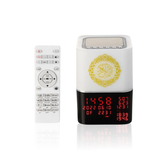 Bluetooth Azan Uhr 16GB Speicher – 18 Rezitatoren, 15 Sprachen, 4400 mAh Akku, RGB Licht