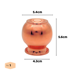 Schröpfkopf aus Kupfer