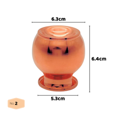 Schröpfkopf aus Kupfer