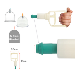 Große Schröpfpumpe Creme