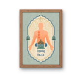 Cupping Heals Poster 48,8 x 33 cm