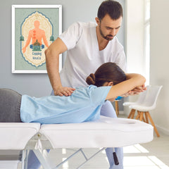 Cupping Heals Poster 48,8 x 33 cm