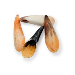 Corne de massage Gua Sha en corne de buffle naturel