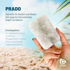 Yüz ve Vücut için Tuz Sabunu