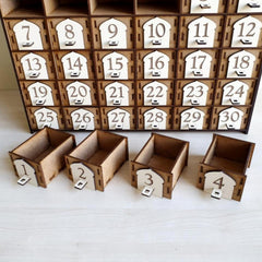 Ramadan Kalender aus Holz (MDF)