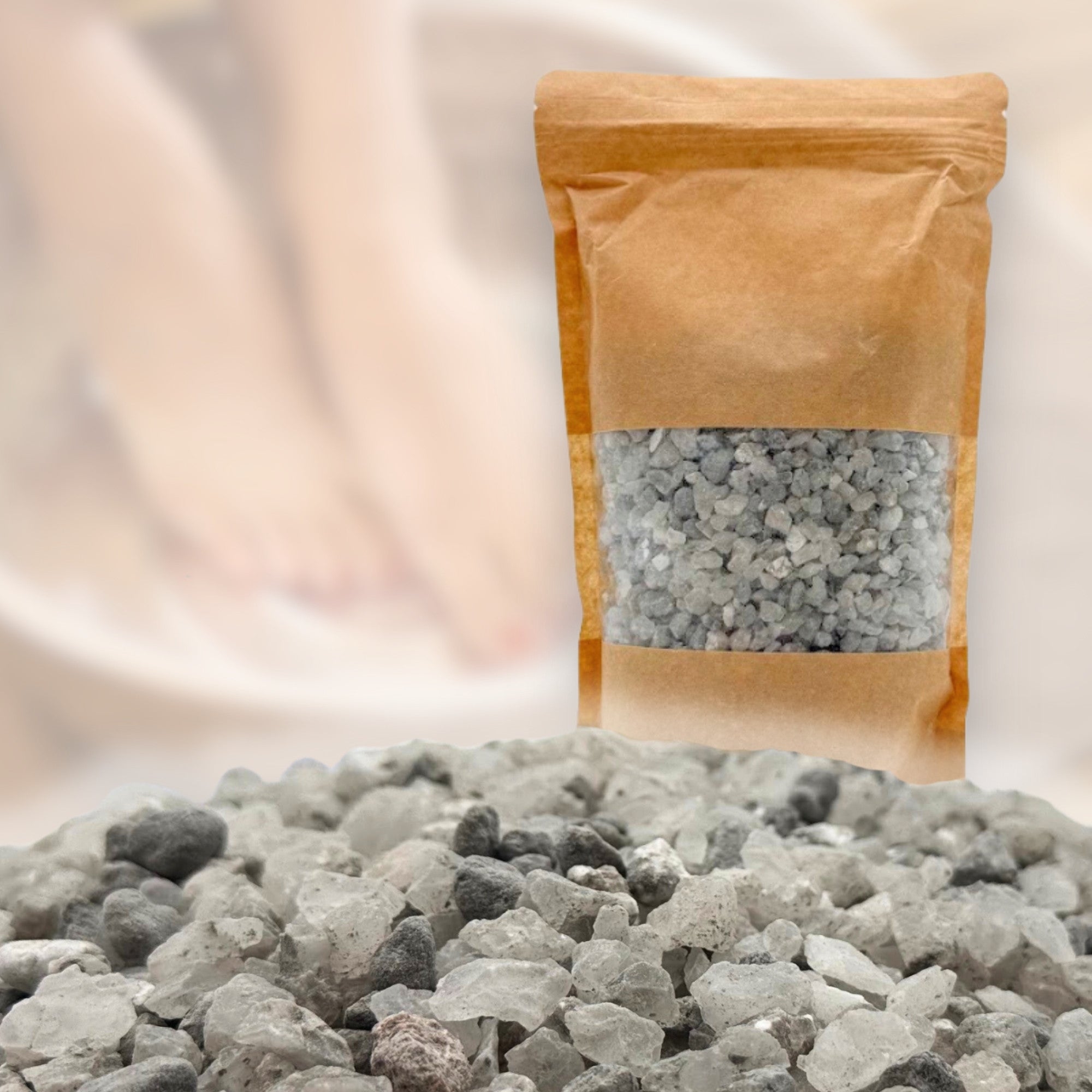 Doğal Kaya Tuzundan Ayak Bakım Tuzu – 1000 g