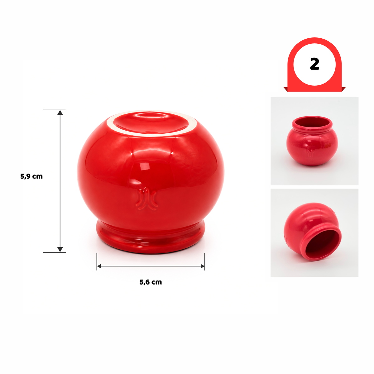 Ceramic Cupping Cups for Fire Cupping