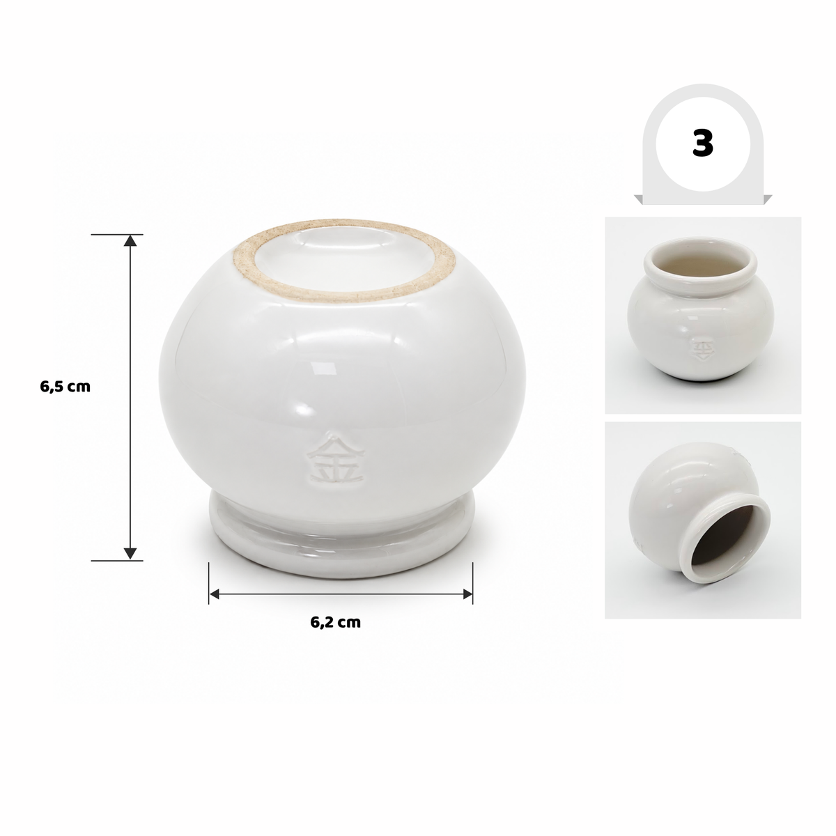 Ceramic Cupping Cups for Fire Cupping