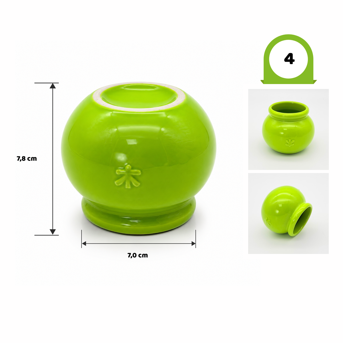 Ceramic Cupping Cups for Fire Cupping
