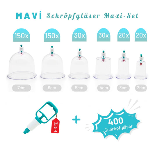 Mavi Maxi Schröpfen Set