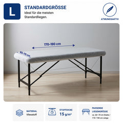 50 Disposable Couch Covers with Elastic Edges – Size L or XL