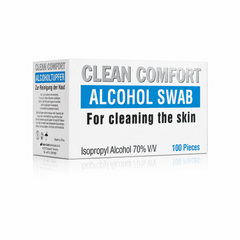 Clean-Comfort Alcohol Wipes – 70% Isopropyl Alcohol, 100 Pieces