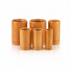 Set de ventouses en bambou de 6 pièces