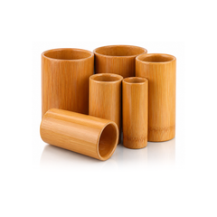 Set de ventouses en bambou de 6 pièces