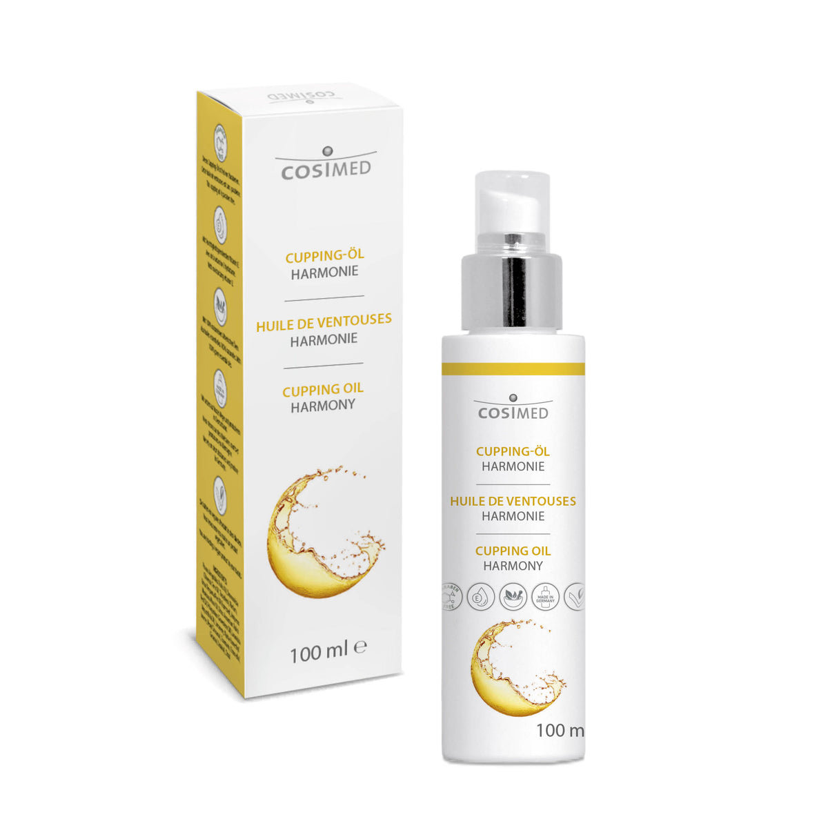 cosiMed Cupping-Öl Harmonie 100 ml Pumpflasche