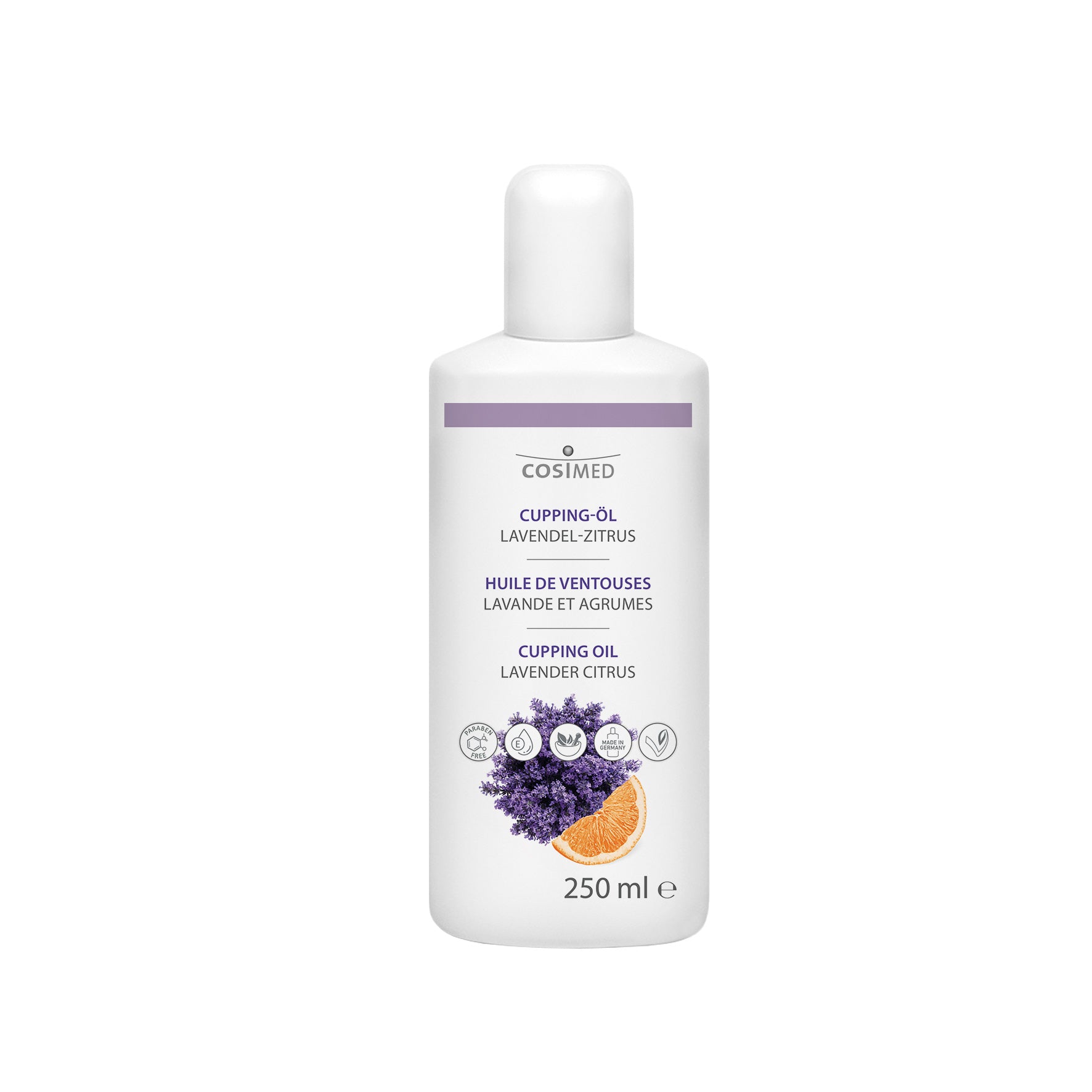 cosiMed Cupping-Öl Lavendel-Zitrus 250 ml
