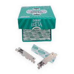 Derby Usta single edge razor blades, 100 pieces