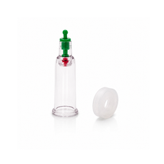 Finger Schröpfglas Mini mit Silikonadapter