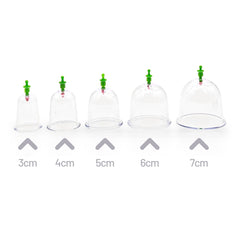 12 Piece Hijama Cup and Pump Set