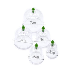 12 Piece Hijama Cup and Pump Set