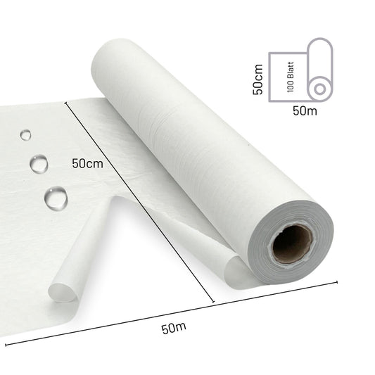 Waterproof Disposable Bed Sheets in roll with PE Coated