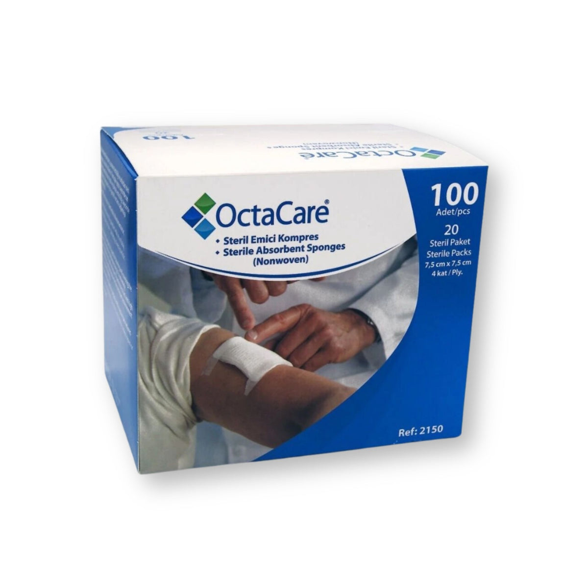 Sterile Absorbent Sponges, Gauze 100 pcs.