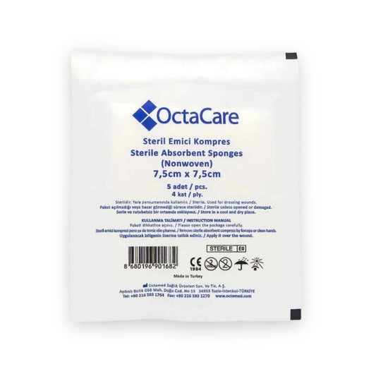 Sterile Absorbent Sponges, Gauze 100 pcs.