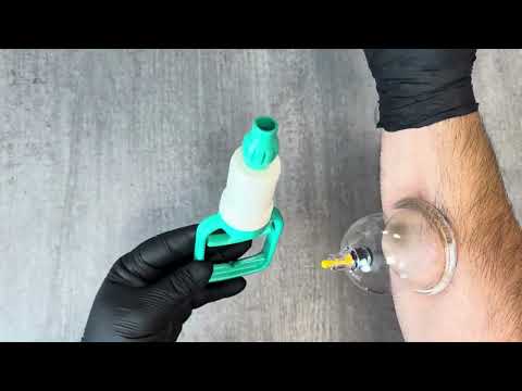 2 Finger Hijama Pump Blue