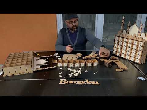 Ahşap Ramazan Takvimi
