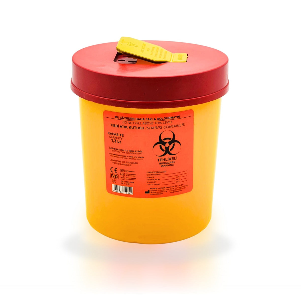 Sharps Behälter 13 Liter