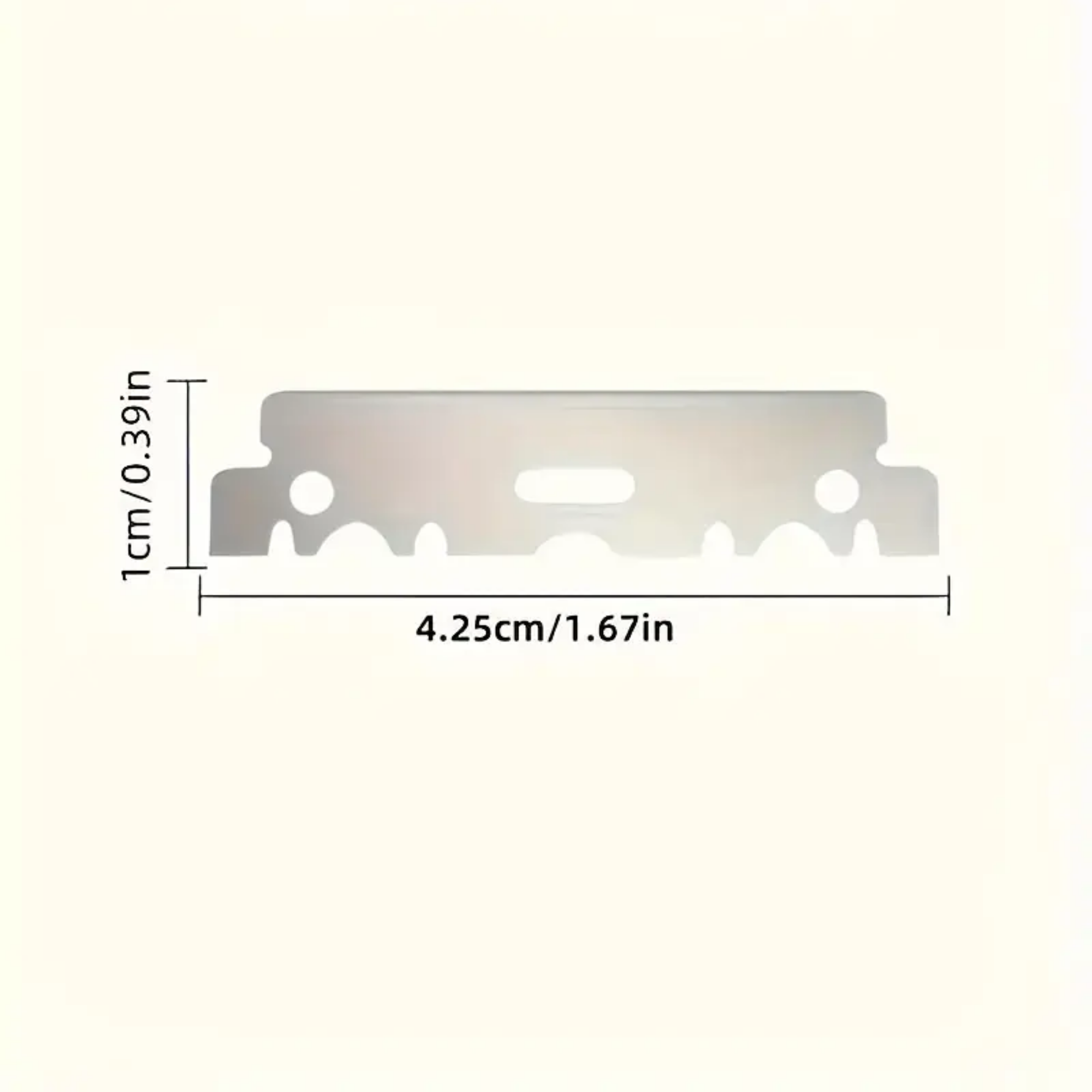 Super single edge razor blades, 100 pieces