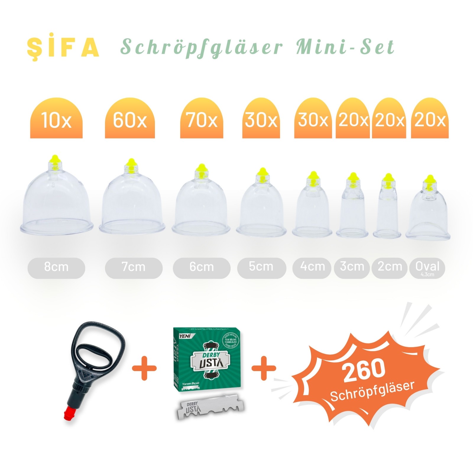 Sifa Mini Starter Schröpfen Set